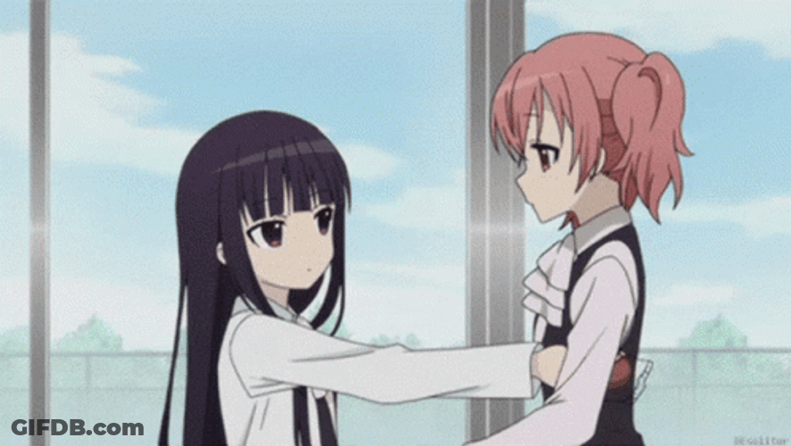 Anime Hug Inu X Boku Secret Service GIF