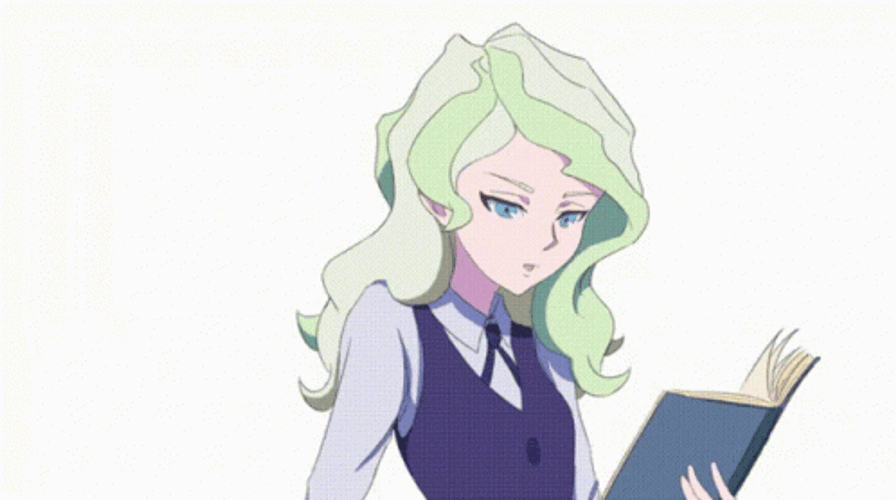Anime Hug Little Witch Academia GIF