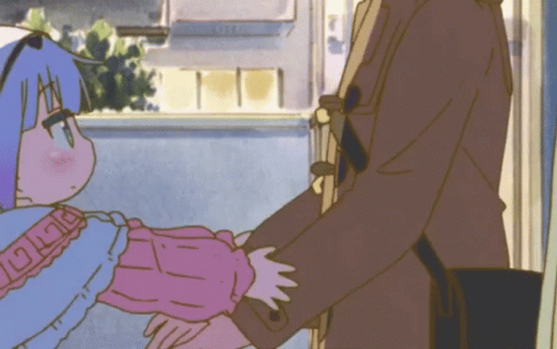 Anime Hug Miss Kobayashi's Dragon Maid GIF