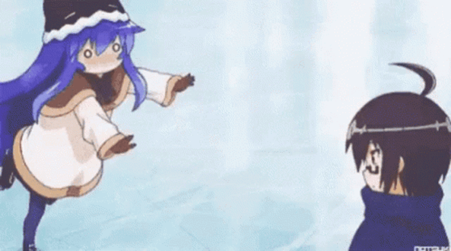 Anime Hug Place To Place GIF