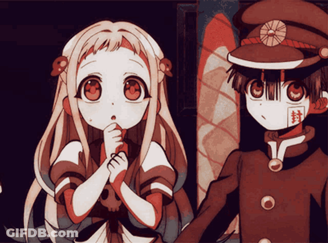 Anime Hug Toilet-Bound Hanako-Kun GIF