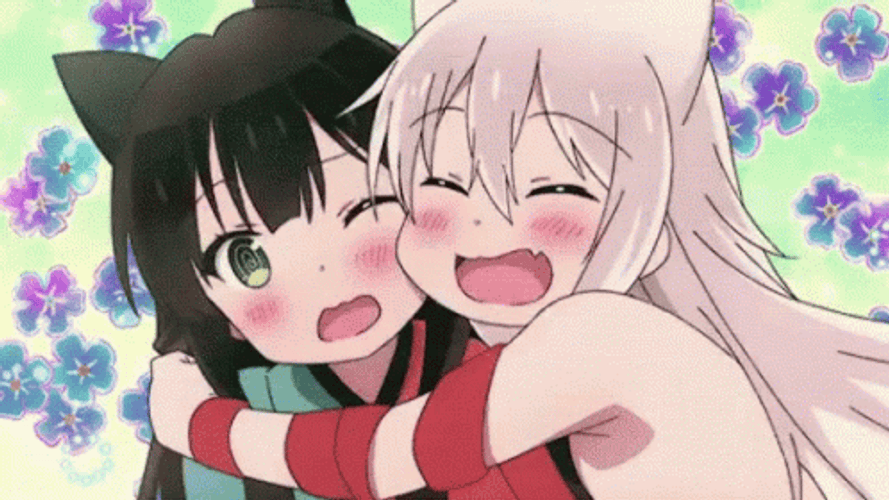 Anime Hug Urara Meirochou GIF