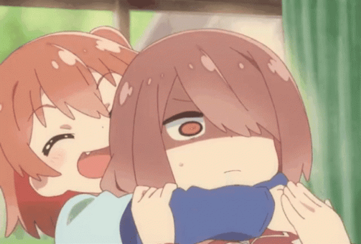 Anime Hug Watashi Ni Tenshi Ga Maiorita! GIF