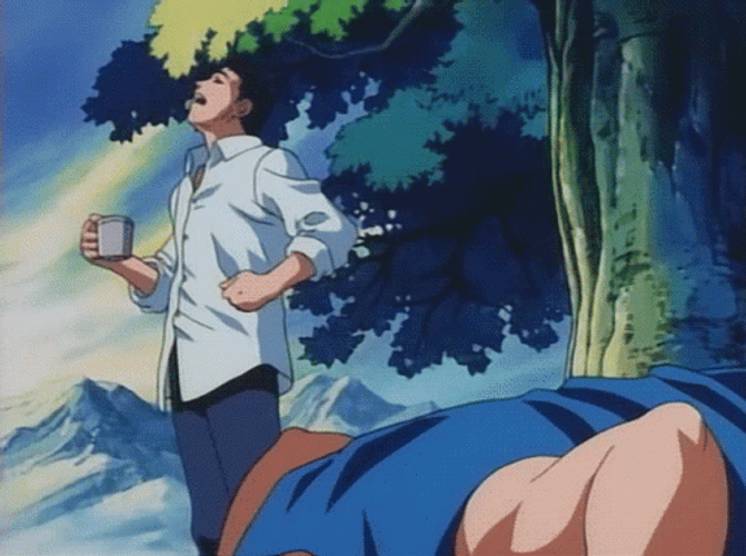 Anime Hunter Hunter Leorio And Gon Morning Routine GIF