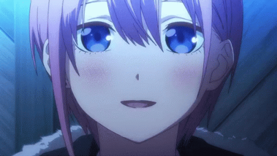 Anime Ichika Nakano Pouting GIF