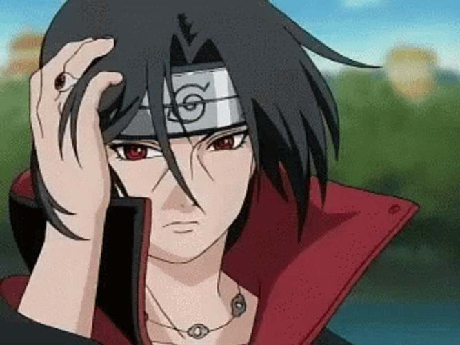 Anime Itachi Sharingan GIF
