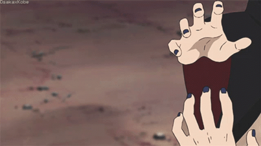 Anime Itachi Uchiha Naruto Hand Signs GIF