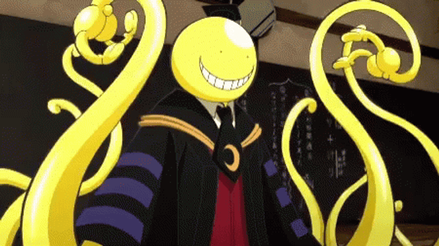Anime Korosensei Tentacle GIF