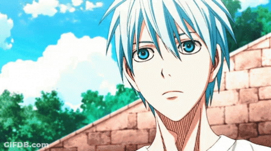 Anime Kuroko Basketball Tetsuya Sad Stare GIF