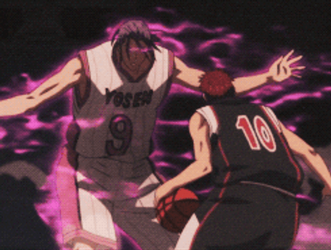 Anime Kuroko Basketball Tetsuya Taiga Kagami Laser Eyes GIF