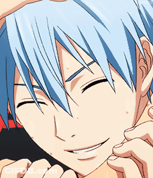 Anime Kuroko No Basket Cute Tetsuya Head Shake GIF