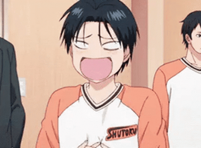 Anime Laugh Kazunari Takao Kuroko Basketball GIF