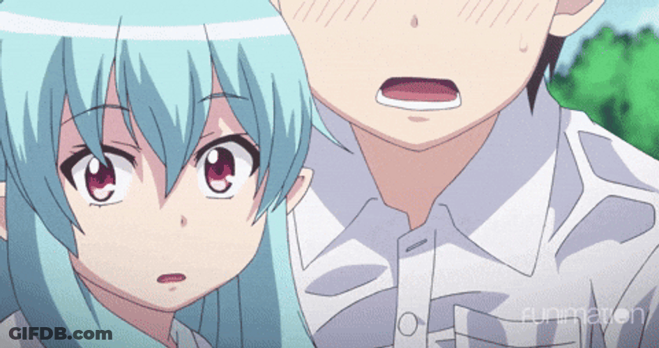 Anime Laugh Kiriha Tsugumomo GIF