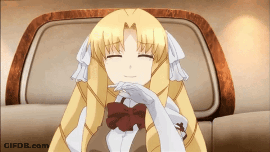 Anime Laugh Luviagelita Edelfelt GIF