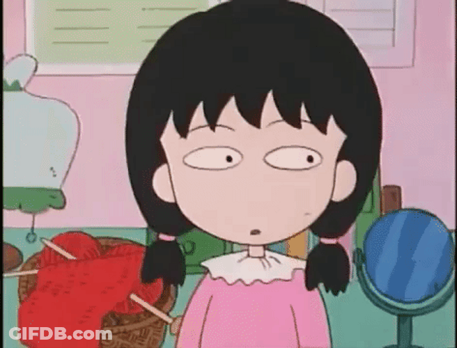 Anime Laugh Sakiko Sakura Chibi Maruko Chan GIF