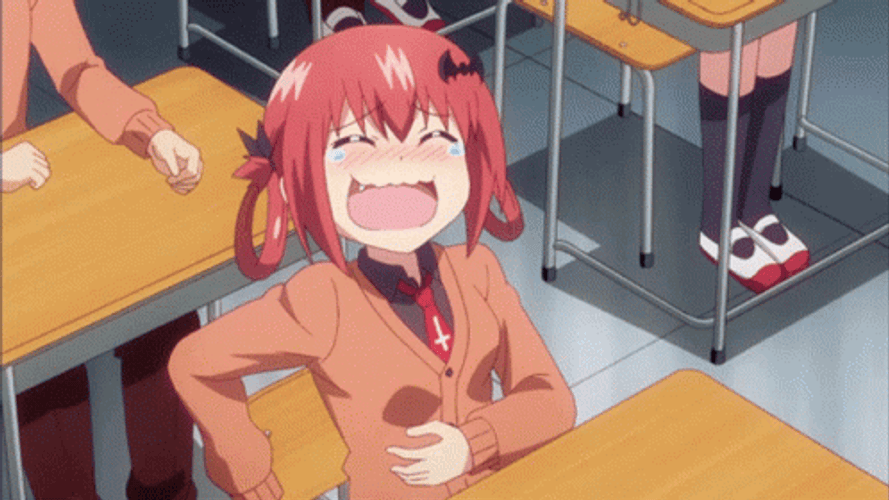 Anime Laugh Satanichia Kurumizawa Mcdowell GIF