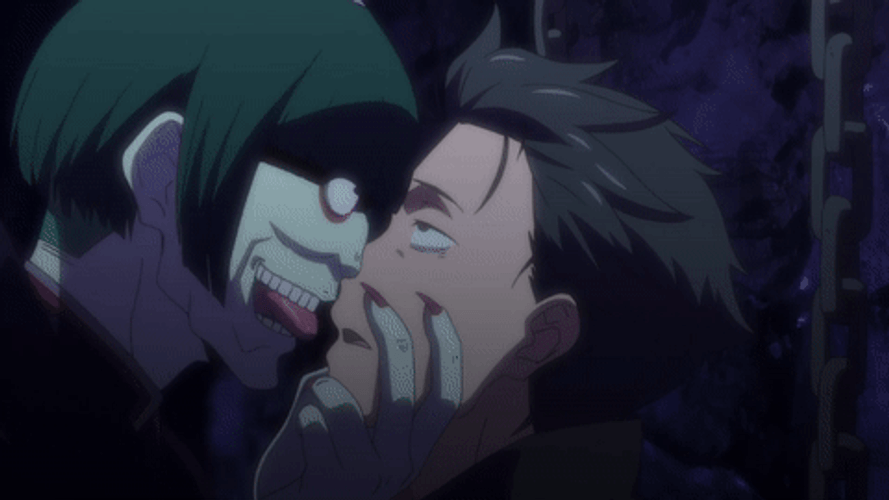 Anime Lick Eye GIF