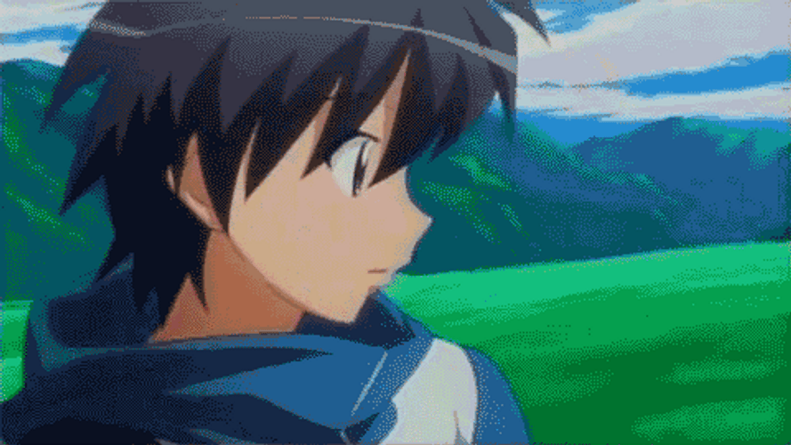 Anime Love Louise And Saito GIF