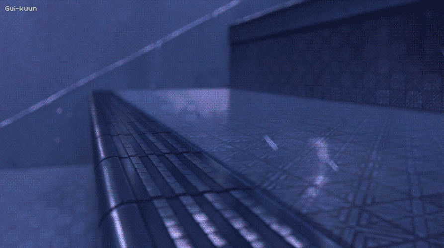 Anime Love Raining Couple GIF
