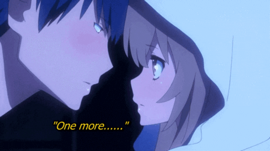 Anime Love Ryūji Takasu And Taiga GIF