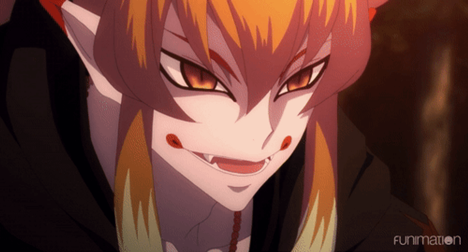 Anime Lunarre Petrifying Smirk From Tales Of Zestiria GIF