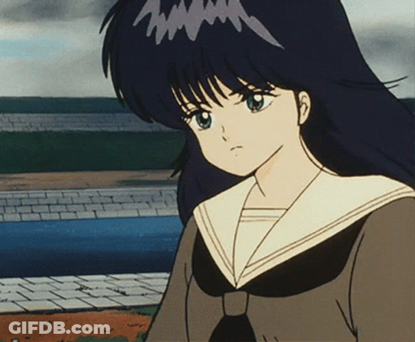 Anime Madoka Ayukawa Smoking GIF