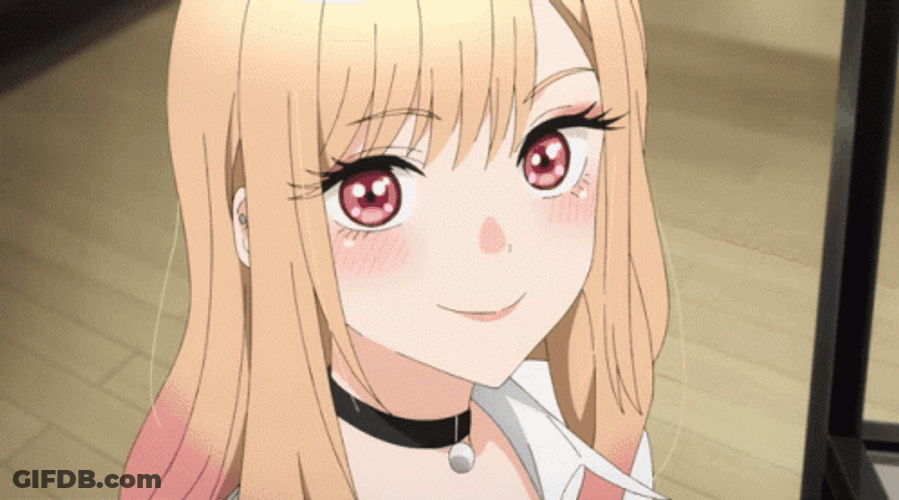 Anime Marin KItagawa Thank You GIF