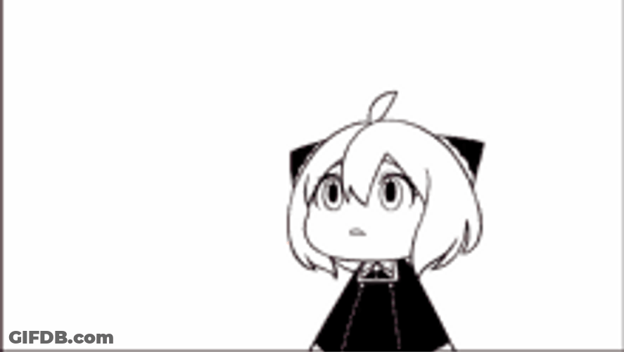 Anime Meme Anya Drawing Smug Face GIF