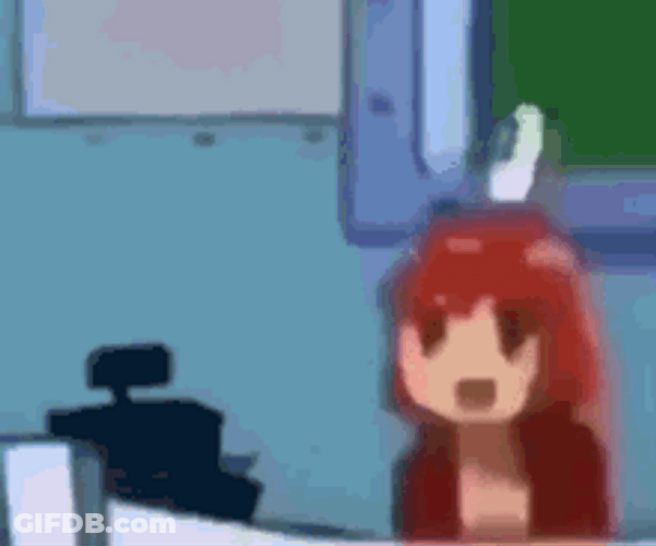 Anime Meme Girl Krusty Krab Funny GIF