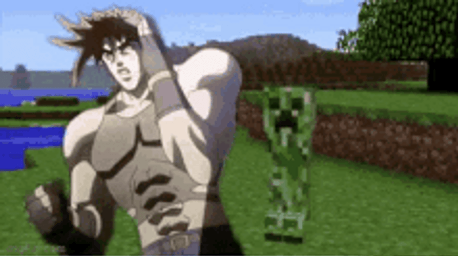 Anime Meme Joseph Joestar Running Away GIF