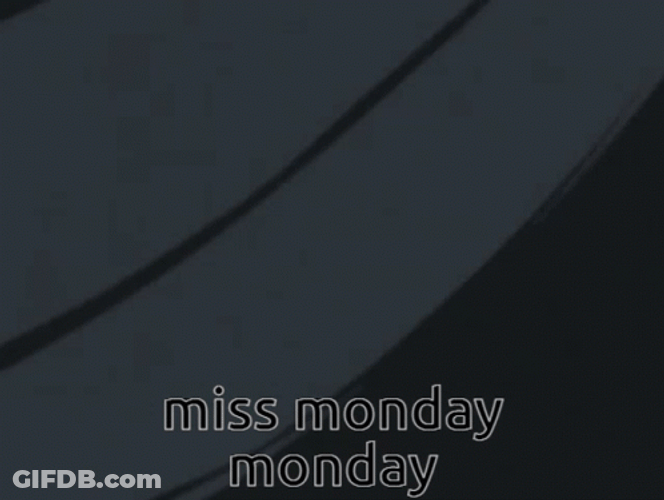 Anime Miss Monday Monday GIF