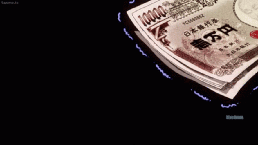 Anime Money Forced Shaking Kaguya-Sama GIF