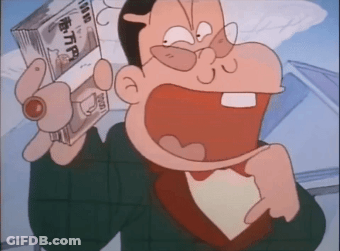 Anime Money Show Off Tensai BakaBon GIF