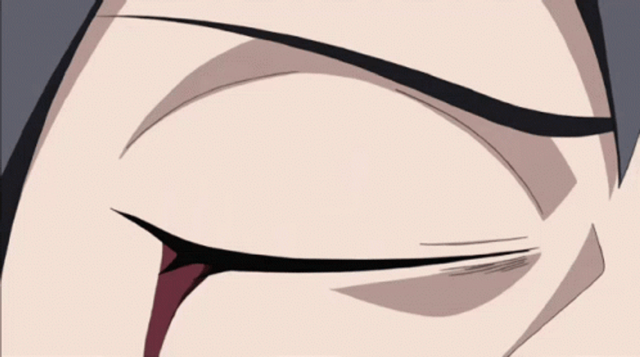 Anime Naruto Uchiha Itachi Using Amaterasu Against Kabuto GIF
