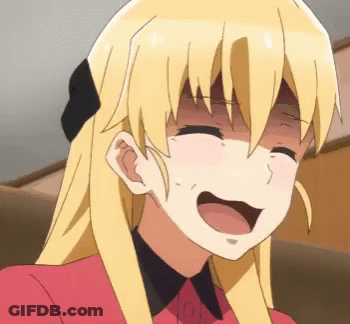Anime Nervous Laugh GIF