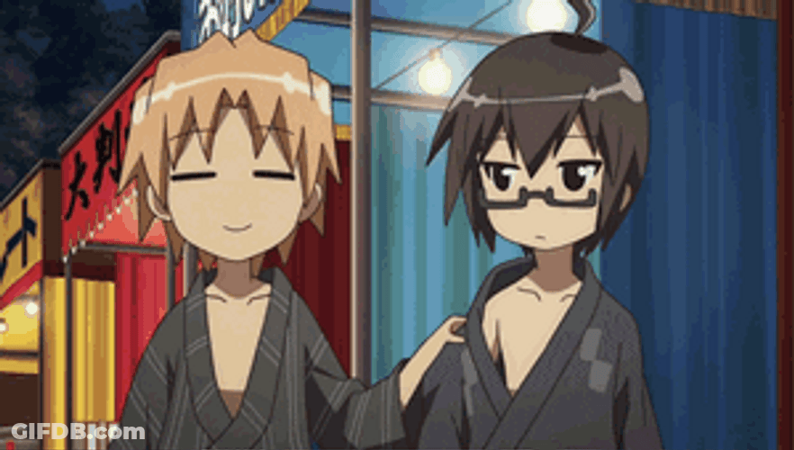 Anime Nose Bleed Acchi Kocchi GIF