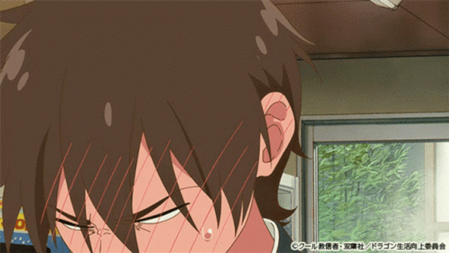 Anime Nose Bleed Smooth Taketo Dragon GIF