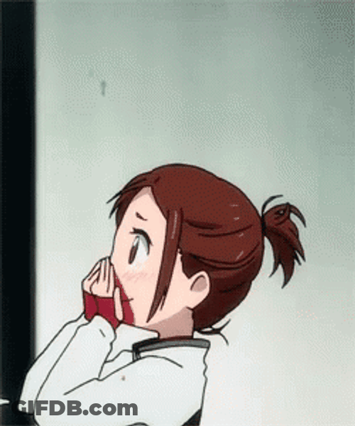 Anime Nose Bleed Yurionice Yuko GIF