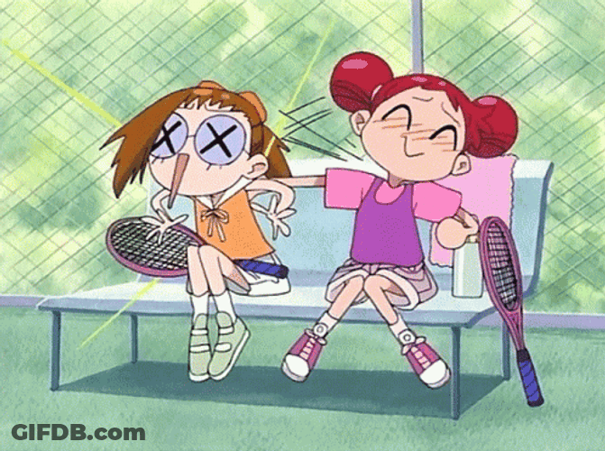 Anime Ojamajo Doremi Pat On The Back GIF