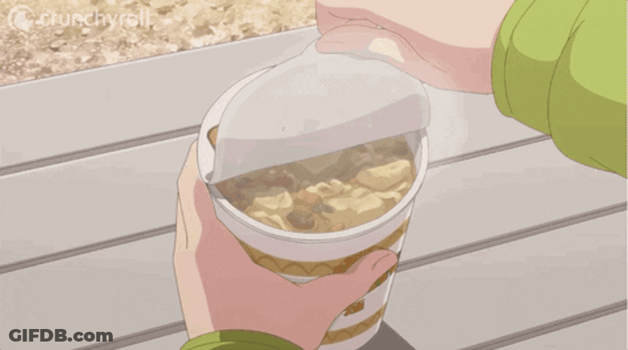 Anime Opeining The Noodles GIF