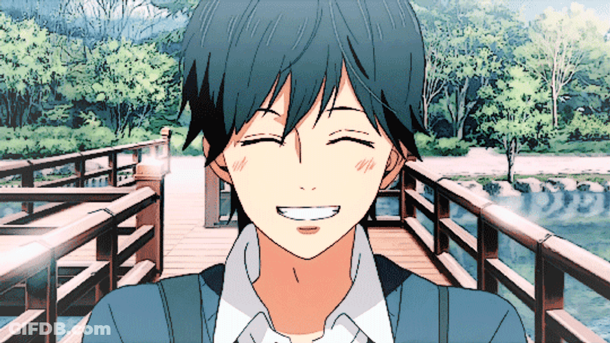 Anime Orange Kakeru Naruse GIF