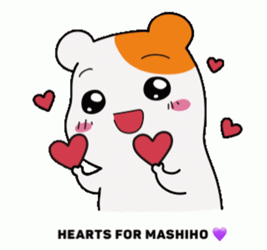 Anime Oruchuban Ebichu Hearts For Mashisho GIF