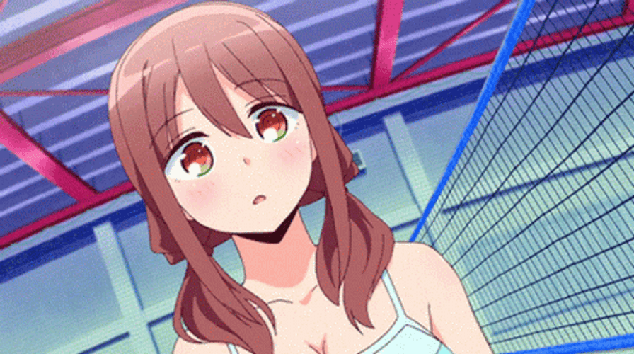 Anime PFP Haruka Oozora Shocked GIF