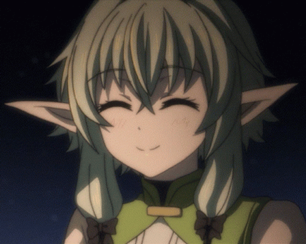 Anime PFP High Elf Archer GIF