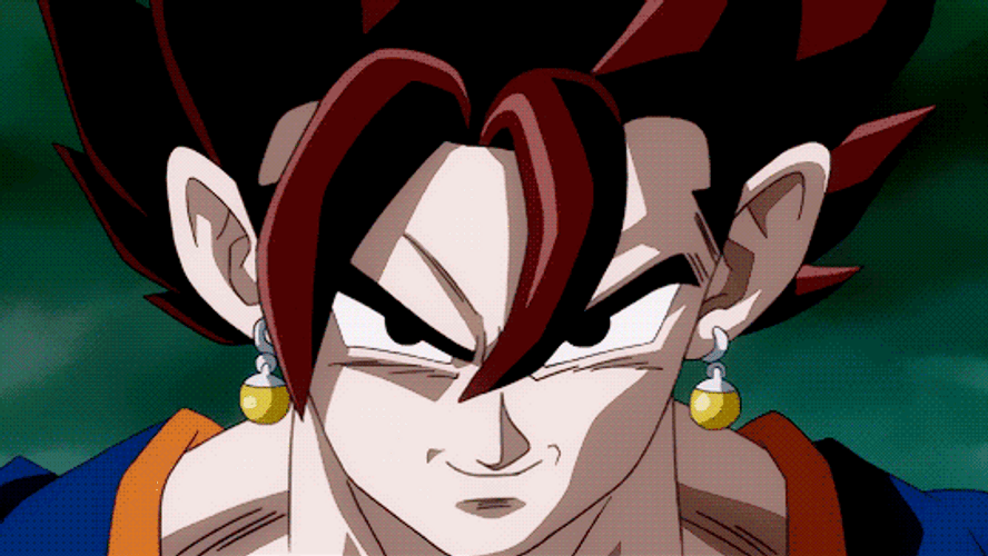 Anime PFP Vegito Super Saiyan Blue GIF