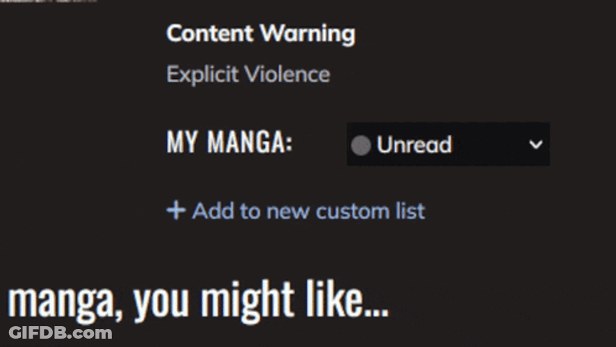 Anime Planet Read GIF