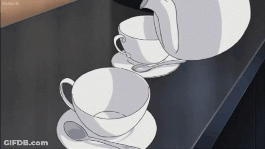 Anime Pouring The Tea GIF