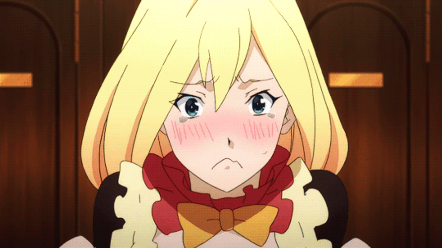 Anime Pouting Ai Kayano GIF