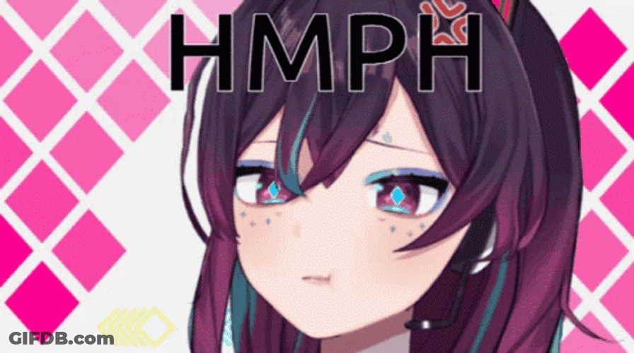 Anime Pouting Sussy Baka Hmph GIF