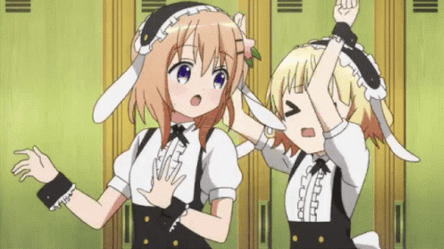 Anime Punch Is The Order A Rabbit GIF